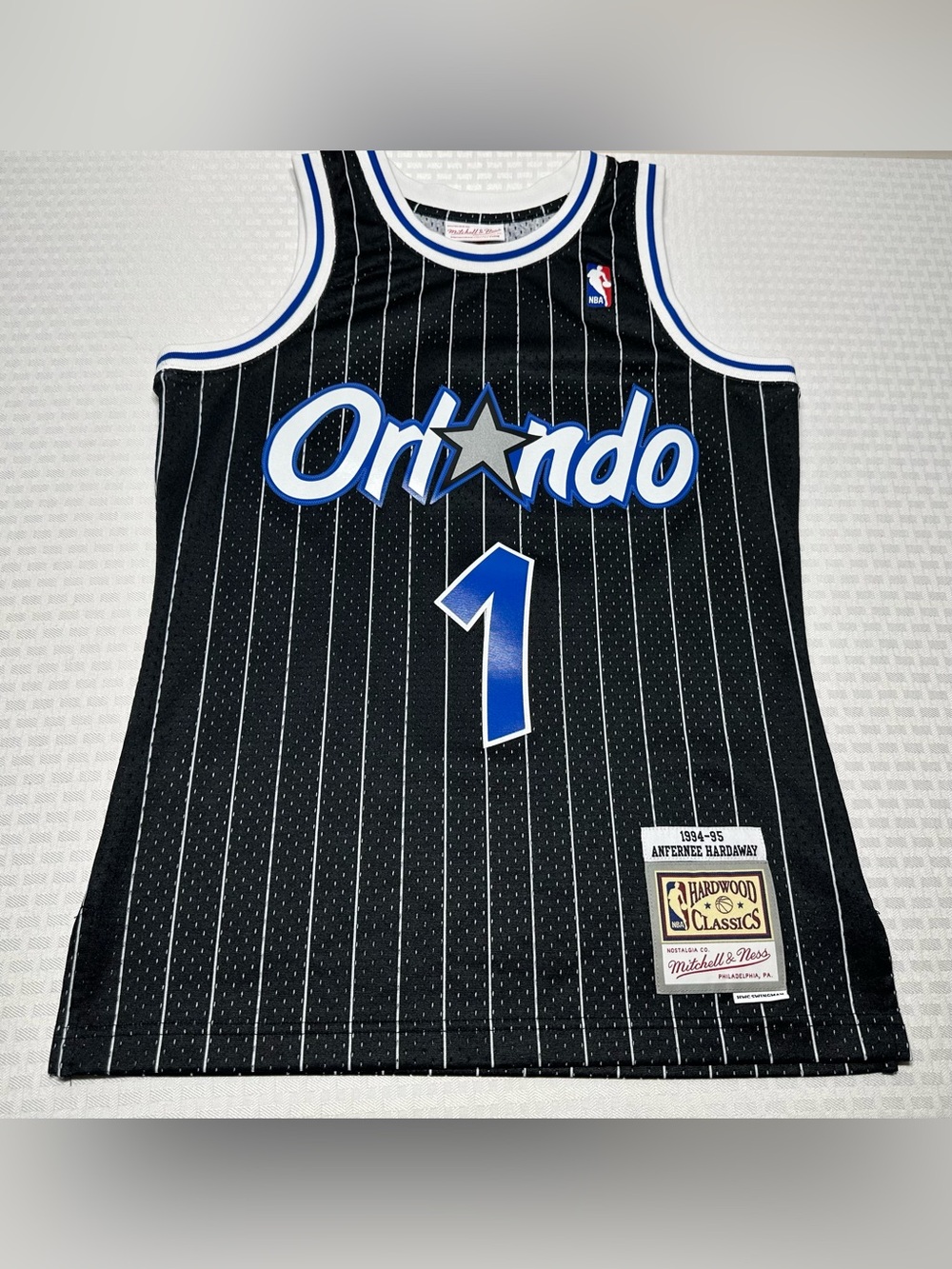 Mitchell & Ness Swingman Orlando Magic 1994-95 Anfernee Hardaway #1 Jersey Men S